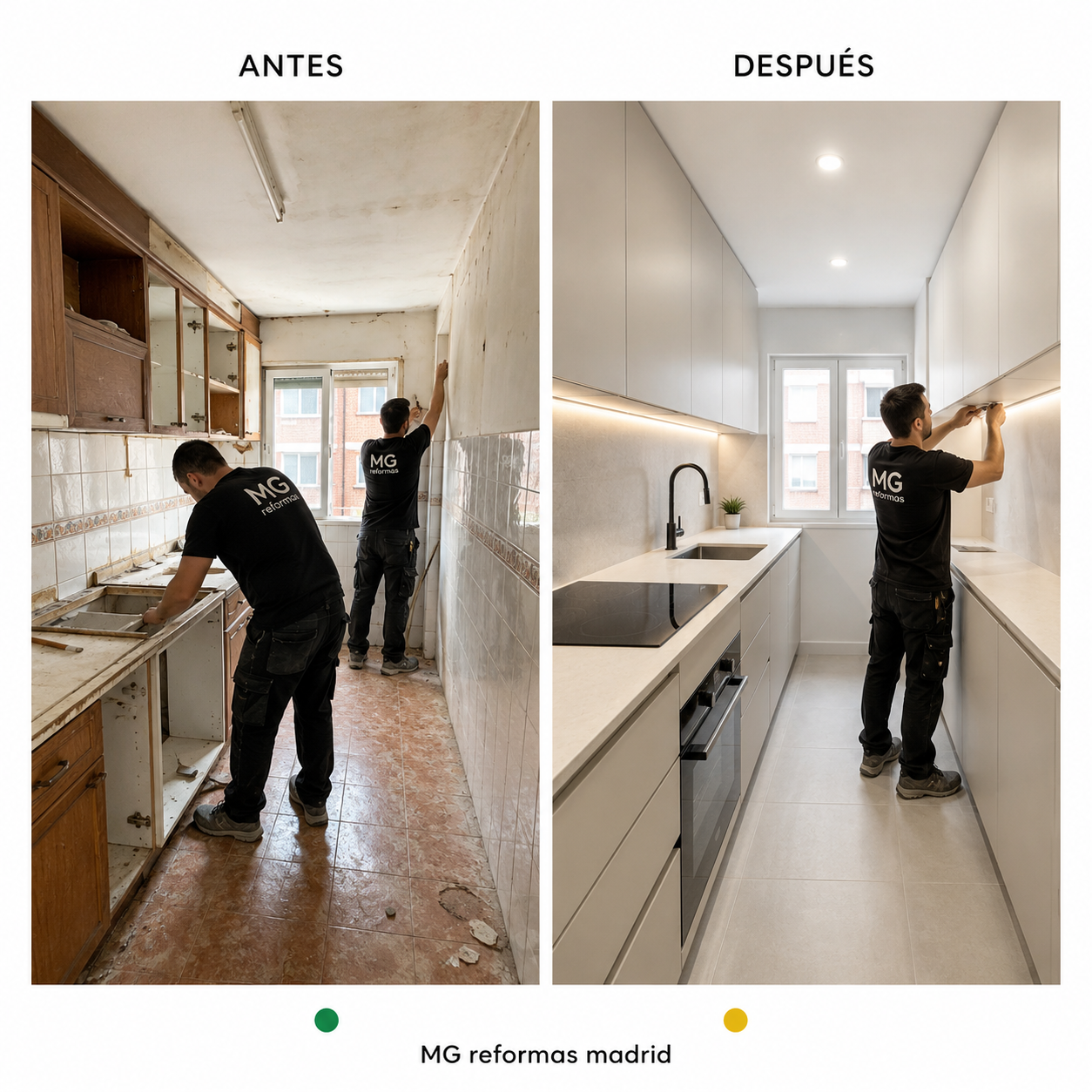 Reforma de vivienda en Madrid - HG Reformas